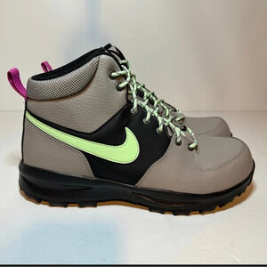 Nike Manoa Leather SE Boots 'Enigma Stone Lime' CW7360-002 US Men Size 11.5